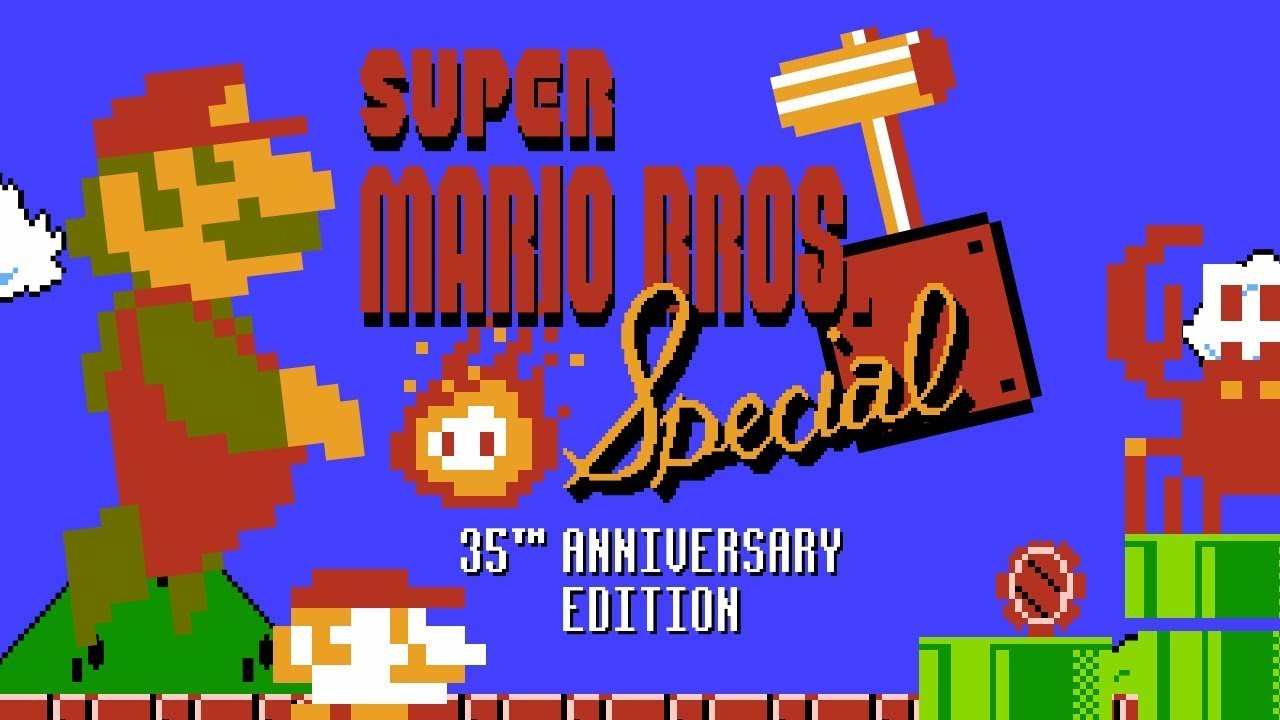 Super Mario Bros. Special: 35th Anniversary Edition(Hack NES/Famicom)Jumpman Attack on the Castle