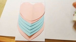 Оригинальная открытка | Простое оригами