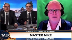 Greg Scott hosts MASTERMIKE on @talktv - 28/05/2022