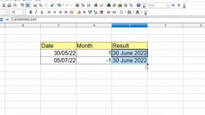 Eomonth and its criteria in Open Office calc@COMPUTEREXCELSOLUTION