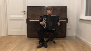 Гран-При «Золотые Таланты», отборочный тур, Лосьмаков Михаил, 13 лет, баян.