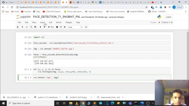 Face Detection Using OpenCV Python in HINDI  PART 2 | Face Detection Using Haar Cascade Classifiers