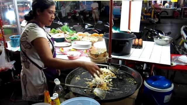 Cooking Pad Thai Seafood 4 min (Original Recipe) [HD]