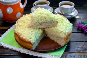 Аромат и вкуснота без яиц и молока!
ПОСТНЫЙ ДРОЖЖЕВОЙ ПИРОГ С КРОШКОЙ