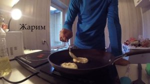 Четыре вида оладий на индукционной плите Kitfort КТ-109