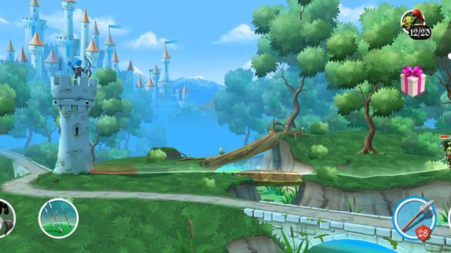 Tiny Archers - Gameplay Walkthrough Part 6 - Adam: Days 1-6 (iOS, Android)GAMER UNUS смотреть онлайн