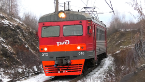 "Между скал". ЭТ2-016 сообщением Алапаевск - Егоршино