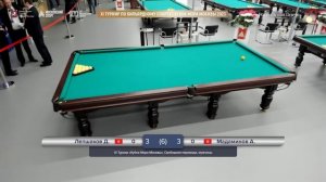 1/2 Лепшаков Дастан (KGZ) - (KGZ) Мадаминов Азиз "Кубок Мэра" по бильярду 2023