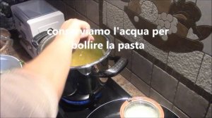 SPAGHETTONI ALLE CIME DI RAPA SU FONDUTA DI MOZZARELLA PER IL CENONE DI NATALE