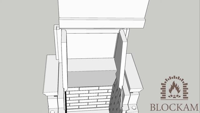 Сборка камина модели №2 смотреть онлайн
