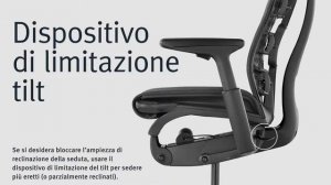 Herman Miller Embody sedia ufficio direzionale | Regolazione