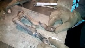 Как укоротить сошки? Выворот жигули. Укороченные сошки -35.