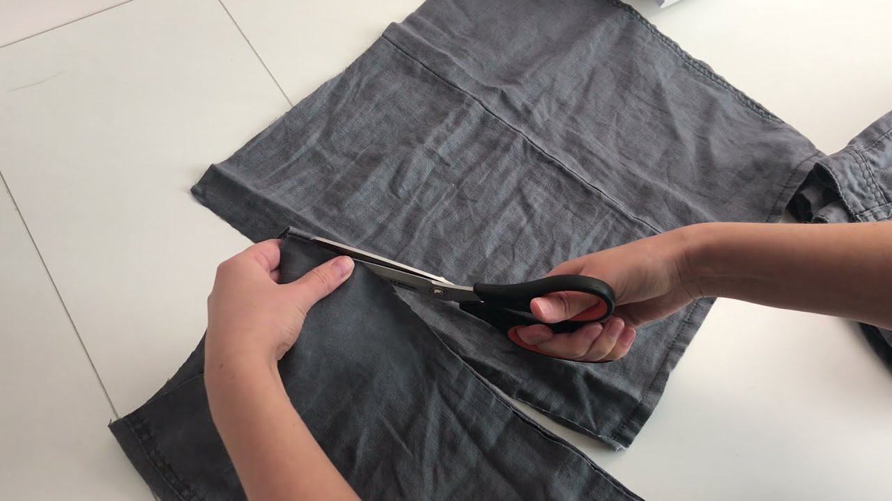 Не выбрасывайте старые брюки пока не посмотрите это видео!! смотреть онлайн