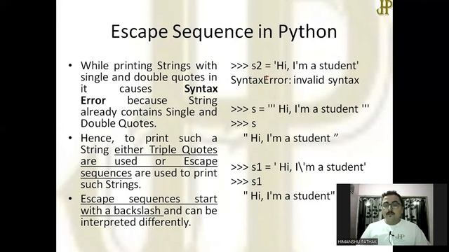 Introduction to Strings in Python | Python Programming | Information Practices | Class 11 | CBSE