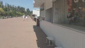 Феодосия. Крым. Центральный пляж.