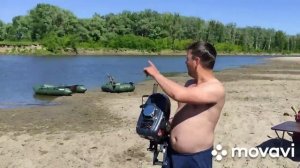 Комплект рыбака_ Уаз- буханка, мотор Хандкай 3.5, лодка Аква 2600..mp4