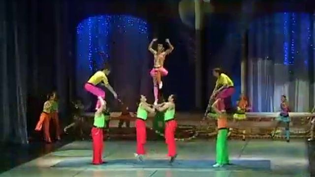 Цирк 'Супер скок' Акробаты со скакалками смотреть онлайн