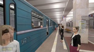 Карта Gm_metro_kalinin_v2. Электропоезда Номерной и Ока на станции метро Новогиреево