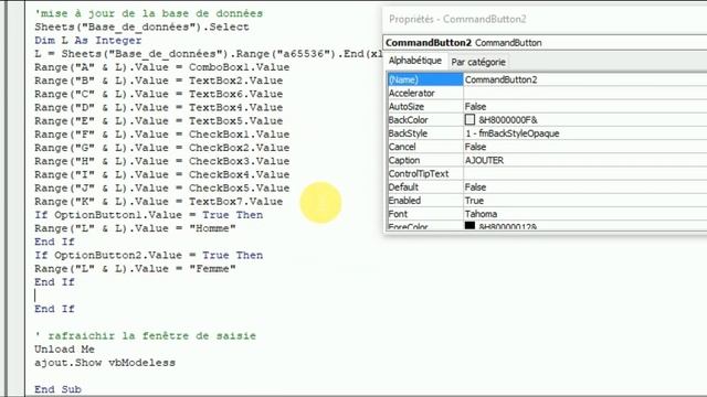 EXCEL VBA - PARAMETRER LES OPTION BUTTONS смотреть онлайн