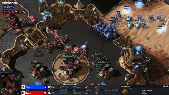 StarCraft 2: ByuN's ZESTY Marauder Cheese! смотреть онлайн