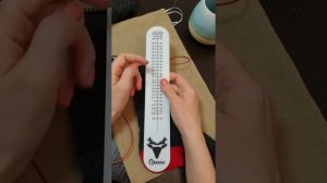 Размерная линейка для носков