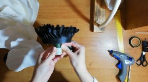 Анемона из изолона/ростовые цветы/ DIY/ как сделать Анемона из изолона