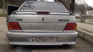 Ваз 2115 субару выхлоп.