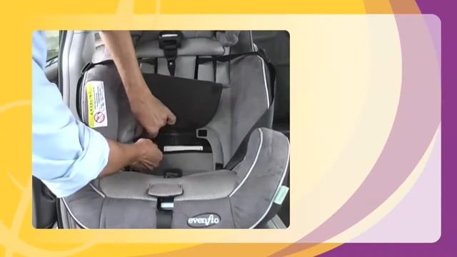 Evenflo Symphony | группа 0-1-2-3 | установка по ходу движения ремнем | EN смотреть онлайн