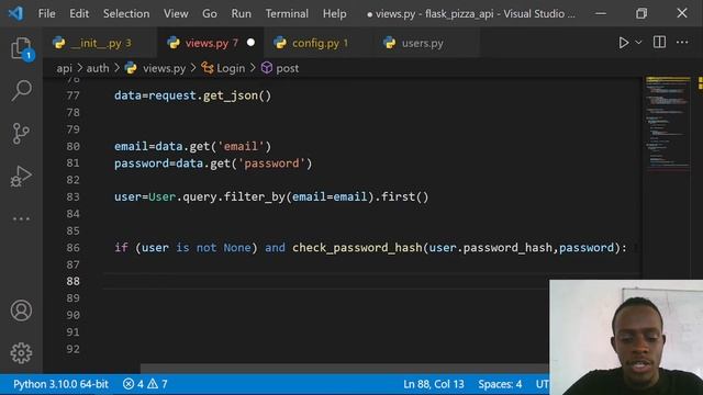 JWT Authentication with Flask-JWT-Extended | Build And Deploy a REST API with Flask #7 смотреть онлайн