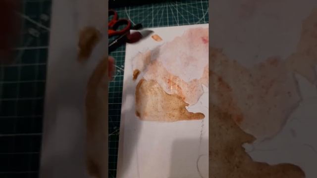 6 класс. Пример рисунка в тёплой цветовой гамме. смотреть онлайн