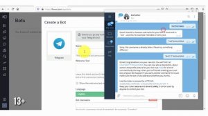 Как создать бота в Телеграме за пару минут? Чат-бот Telegram без программирования!