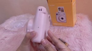 unboxing my instax mini 11 in blush pink ?