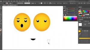 Emoji icon in adobe illustrator | AN Illustrative