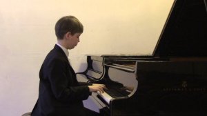 M. MOSZKOWSKI Etude F-dur op.72  No. 6 Vitaly PETROV, 11y.o.