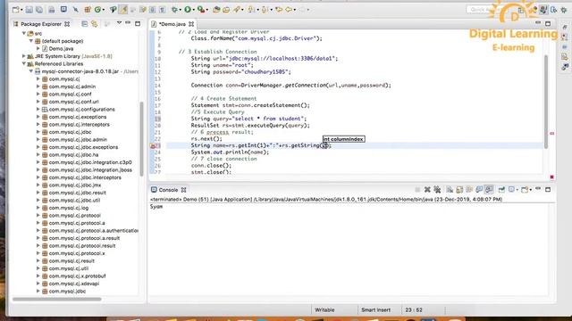 4 JDBC-View All Table data | Online Training Download app from below link смотреть онлайн