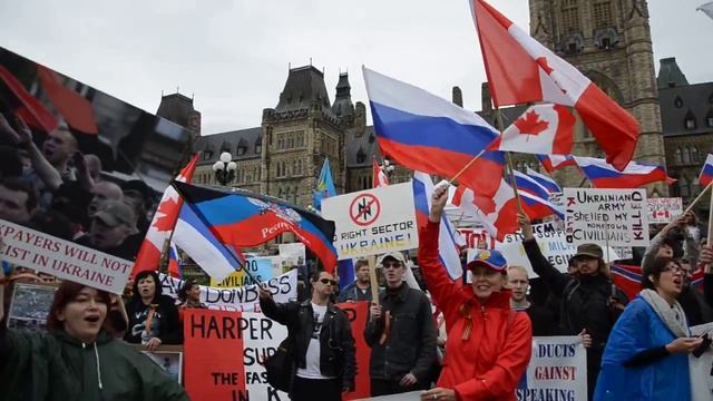 Гимн России в исполнении Анжелики Ютт. CANADA, Ottawa 2014