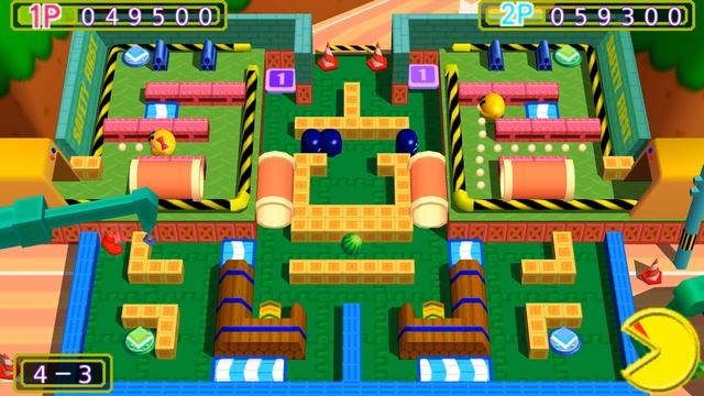 Namco Museum Battle Collection: Pac-Man Arrangement PSP 2 player 60fps смотреть онлайн