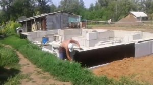 Гидроизоляция блоков ФБС.