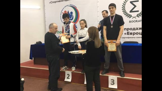 Открытое Первенство города по шахматам и шашкам, среди коррекционные школ интернатов г. Махачкалы смотреть онлайн