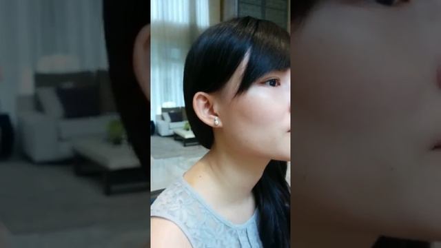 輕珠寶單顆鎬石貝殼珠耳環 - Minori