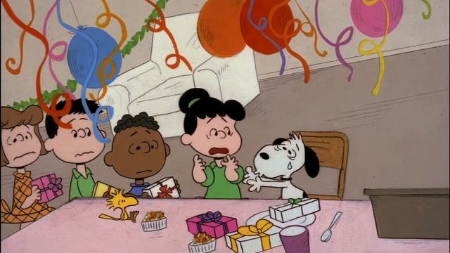 Peanuts- Snoopy daps up Franklin смотреть онлайн