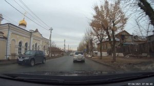 По улицам г. Вольск, ул. Талалихина - Ленина - Володарского - Малыковская - Чернышевского. 7.04.202