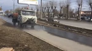 Уборка улиц весна 2020