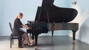 Романовская Анастасия Бах ХТК 1 том прелюдия и фуга фа диез минор