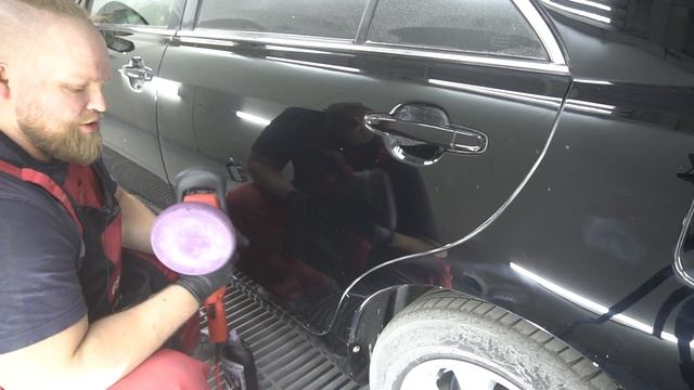 Полировка Toyota Camry 45, пасты Scholl, машинки Rupes и Flex