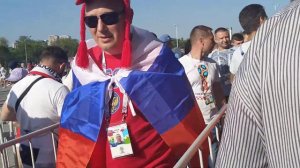 Ростов-Арена, вход на стадион, проверка билетов автоматом