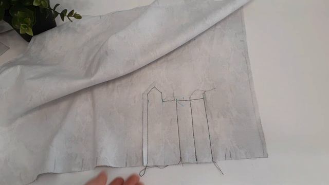 Обработка разреза рукава планкой
