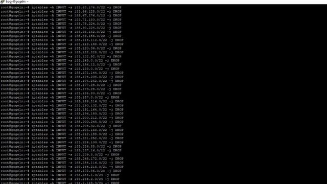 Länder oder Kontinente blockieren. Mit Iptables - Regeln / ACL s | Linux Server смотреть онлайн