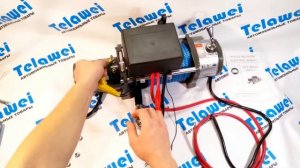 Обзор лебедки Electric Winch 12000 lbs с синтетическим тросом