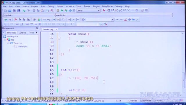 C++ tutorial || onlinetraining||Nested class by Sivaramayya смотреть онлайн